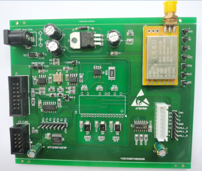 r7f0c002 indoor ventilation system with co2 detector slave board