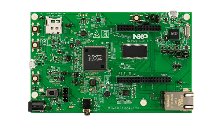 i MX RT1024 Evaluation Kit Top view